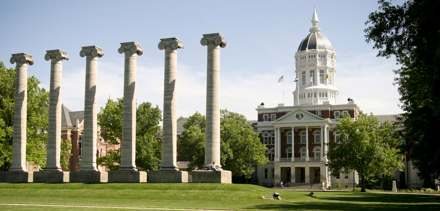 Jesse Hall and The Columns